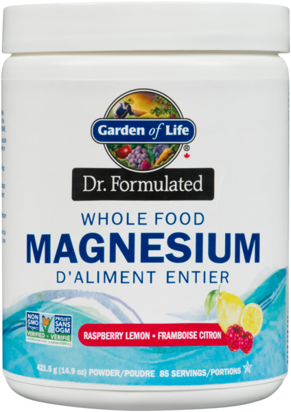 Dr. Formulated - Magnésium d'aliments entiers (Framboise Citron)