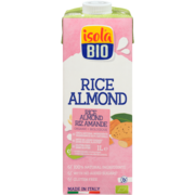Isola Bio Organic Rice and Almond Drink Gluten Free 1 L