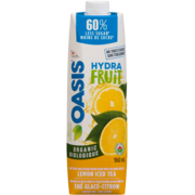 Oasis HydraFruit Lemon Iced Tea Organic 960 ml