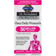 Dr. Formulated - Probiotiques Une par Jour pour Femmes - Caps végés - Longue conservation