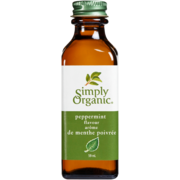 Simply Organic Peppermint Flavour 59 ml