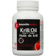 Innovite Health Huile de Krill Oméga-3 500 mg 60 Gélules