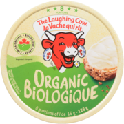 The Laughing Cow Process Cheese Product Organic 8 Portions x 16 g (128 g)