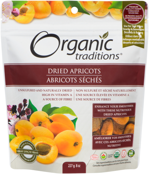 Organic Traditions  Abricot Seché