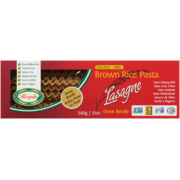 Rizopia Pâtes de Riz Brun Lasagne 340 g