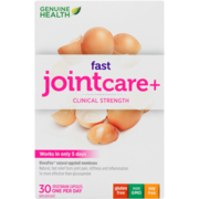 Genuine Health Fast Pain Relief+, Natural Eggshell Membrane, Gluten Free, Non GMO, Dairy Free, 30 Count Vegetarian Capsules