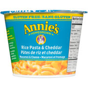 Annie's Bol Macaroni Fromage Cheddar Blanc