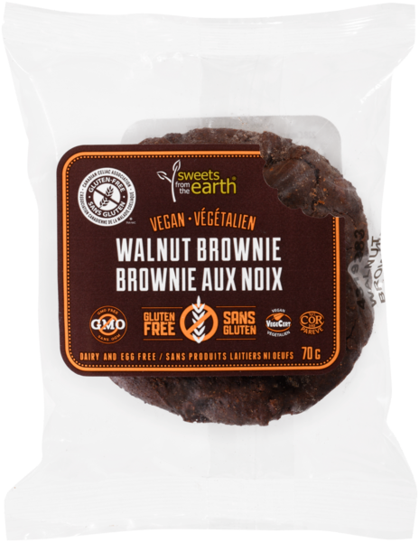 Sweets from the Earth Brownie aux Noix 70 g