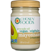 Chosen Foods Mayonnaise Type Spread Vegan 355 ml