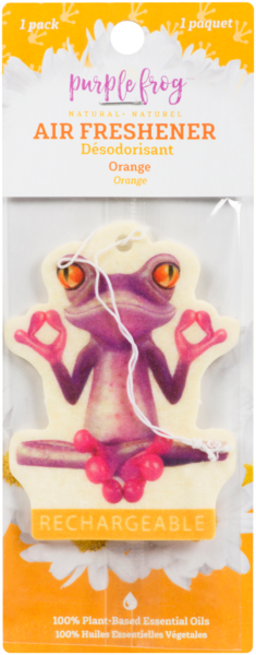 Purple Frog Désodorisant Orange 1 Paquet