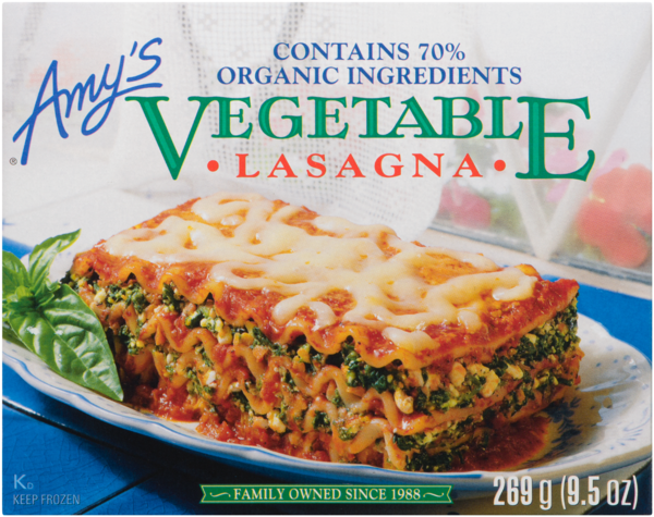 Amy's Kitchen Lasagne Aux Légumes