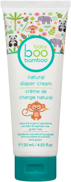 Boo Bamboo Baby Crème de Change Naturel 120 ml