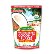 Let's Do Organic Unsweetened Coconut Flakes 200g