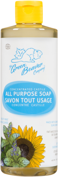 The Green Beaver Company Savon Tout Usage Menthe Givrée 495 ml