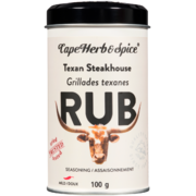 Cape Herb & Spice Rub Seasoning Texan Steakhouse Mild 100 g
