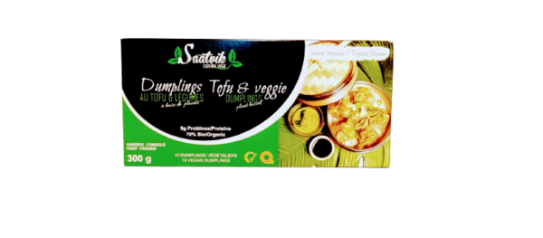Saatvik Dumplings au tofu & légumes