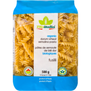 Bioitalia Organic Durum Wheat Semolina Pasta Fusilli 500 g