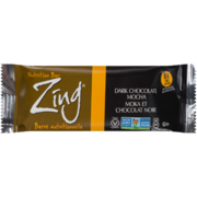Zing Dark Chocolate Mocha Nutrition Bar 50 g