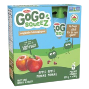 GoGo Squeez Compote de fruits Pomme biologique