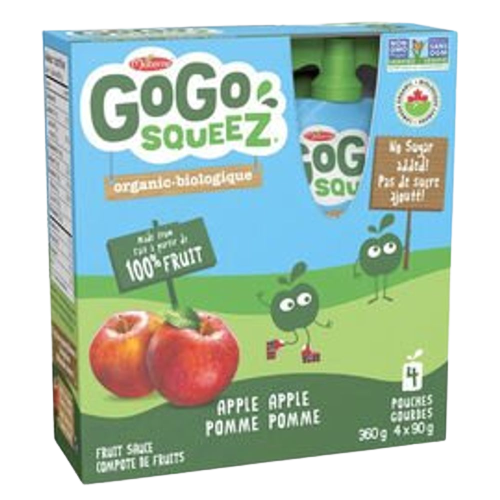 GoGo Squeez Compote de fruits Pomme biologique