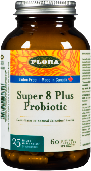 Flora Super 8 Plus Probiotique