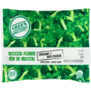 Green Organic Broccoli Florets Organic 500 g