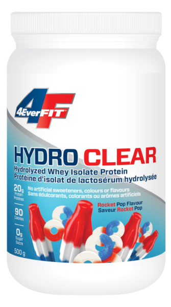 4everfit Hydro Clear Protéines de petit-lait naturel hydrolysé à 100 % - Rocket Pop