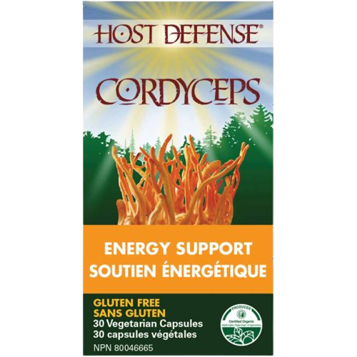Host Defense Cordyceps Soutien Énergétique 30 Capsules