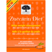 New Nordic Zuccarin Diet 60 Coated Tablets