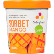 Solo Fruit Sorbet Mango Organic 500 ml
