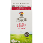 Organic Meadow Crème à Fouetter Biologique 35 % M.G. 500 ml