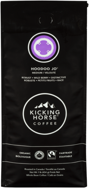 Kicking Horse Coffee Café en Grains Hoodoo Jo Velouté 454 g