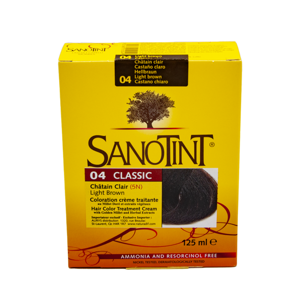 Sanotint CLASSIC 04 Châtain Clair (5N)