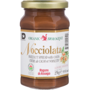 Rigoni di Asiago Nocciolata Organic Hazelnut Spread with Cocoa 270 g