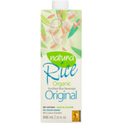 Natur-a Rice Organic Fortified Rice Beverage Original 946 ml