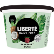 Liberté Coconut Based Product Raspberry 500 g