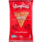 Beanfields Croustilles de Haricot Nacho 156 g