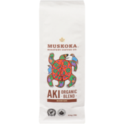 Muskoka Roastery Coffee Co. Organic Arabica Coffee Aki Organic Blend Medium Dark 454 g