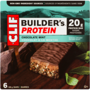 Clif Builders Protein Bar Chocolate Mint Flavour 6 Bars x 68 g