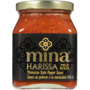 Mina Moroccan Style Pepper Sauce Harissa Mild 296 ml