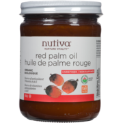 Nutiva Nurture Vitality Red Palm Oil Unrefined 444 ml