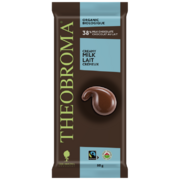 Theobroma Chocolat 38 % au Lait Crémeux Biologique 