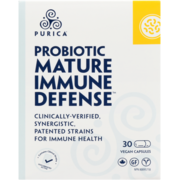 Purica Probiotiques Défense Immunitaire Mature 30 Capsules Végétaliennes