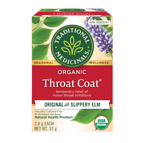 Traditional Medicinals Tisane  Throat Coat Maux De Gorge Bio