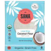 Sana Organic Large Coconut Flour Tortillas 342g