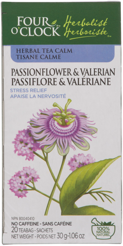 Buy Four O'Clock Herbalist Herbal Tea Calm Passionflower
