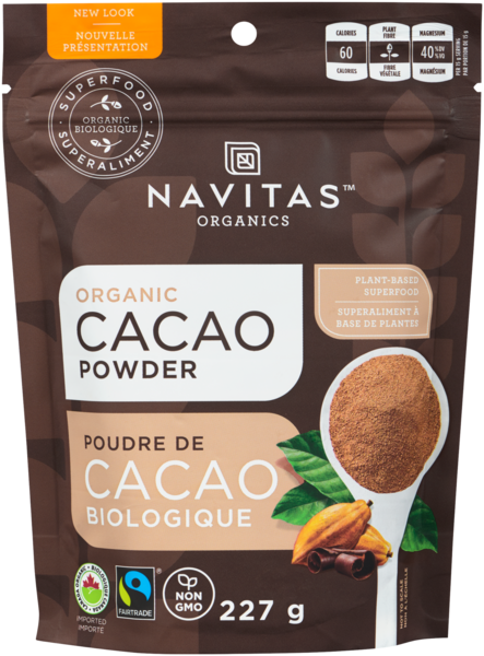 Navitas Organics Poudre de Cacao Biologique 227 g