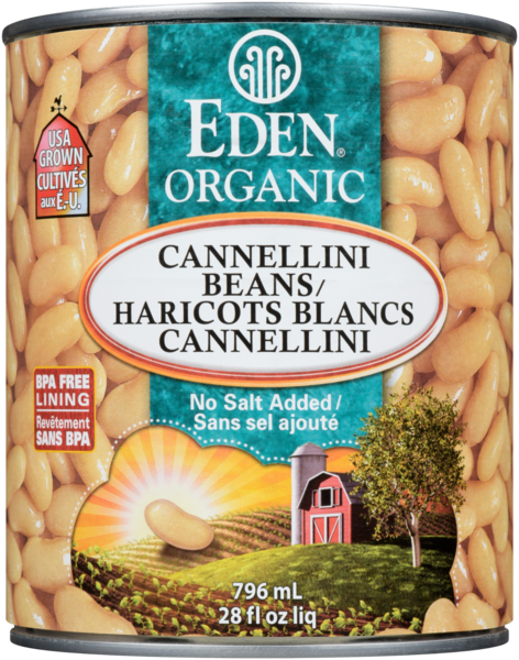 Eden Haricots Blancs Cannellini 796 ml