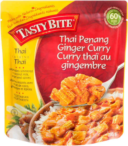 Tasty Bite Curry Thaï au Gingembre 285 g
