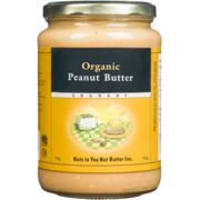 Nuts to You Nut Butter Peanut Butter Organic Crunchy 750 g